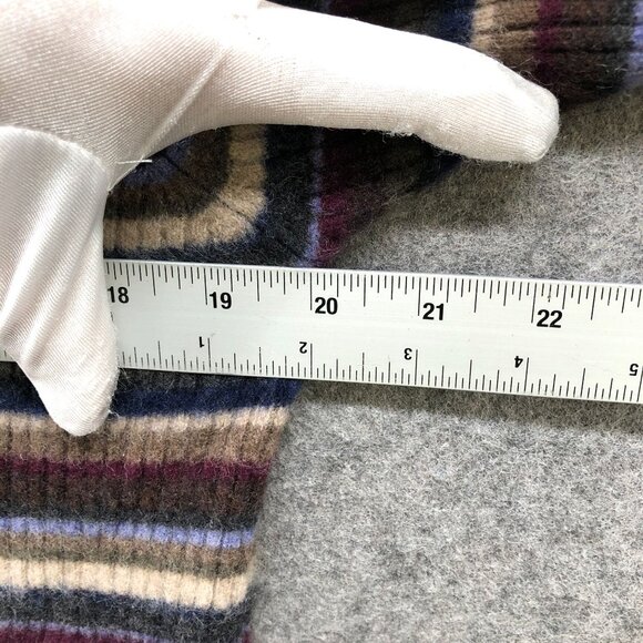 Christopher Fischer 100% Cashmere Turtleneck Sweater Ribbed Womens M Thick - Picture 8 of 8